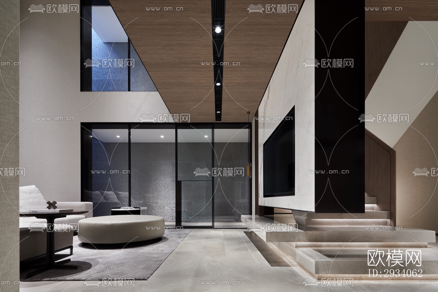 现代别墅效果图下载（渲染图14）