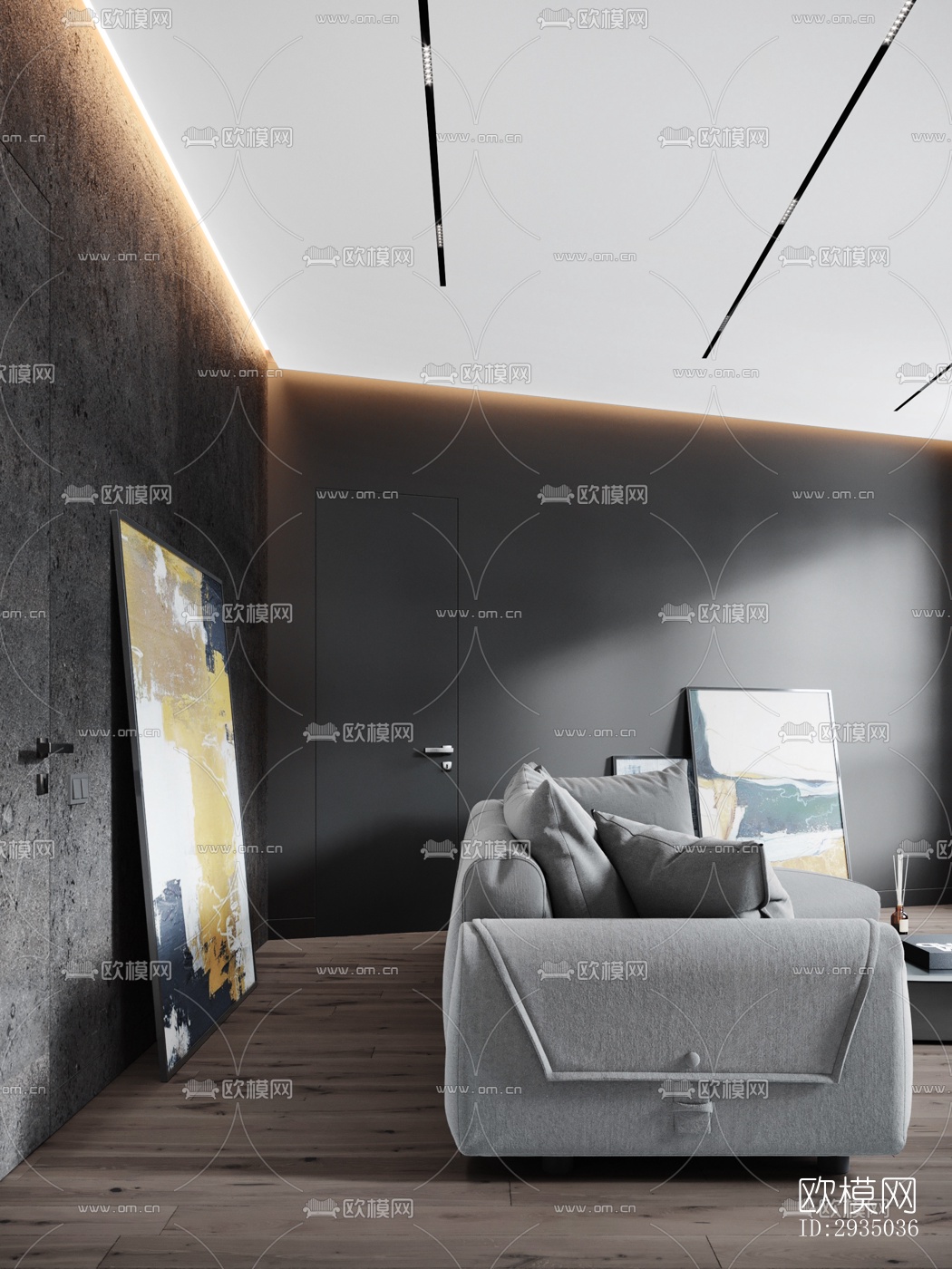 高级灰平层效果图下载（渲染图12）