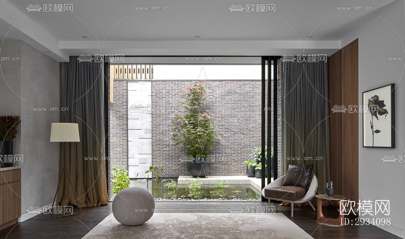 现代别墅效果图下载（渲染图19）