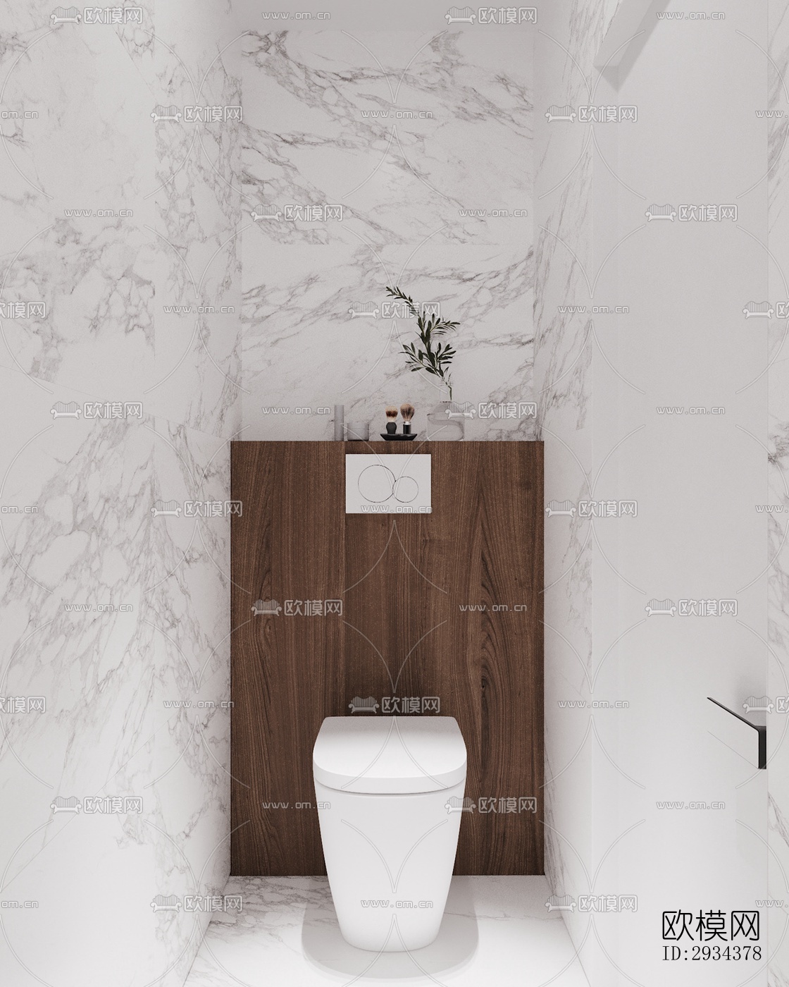 北欧平层效果图下载（渲染图10）