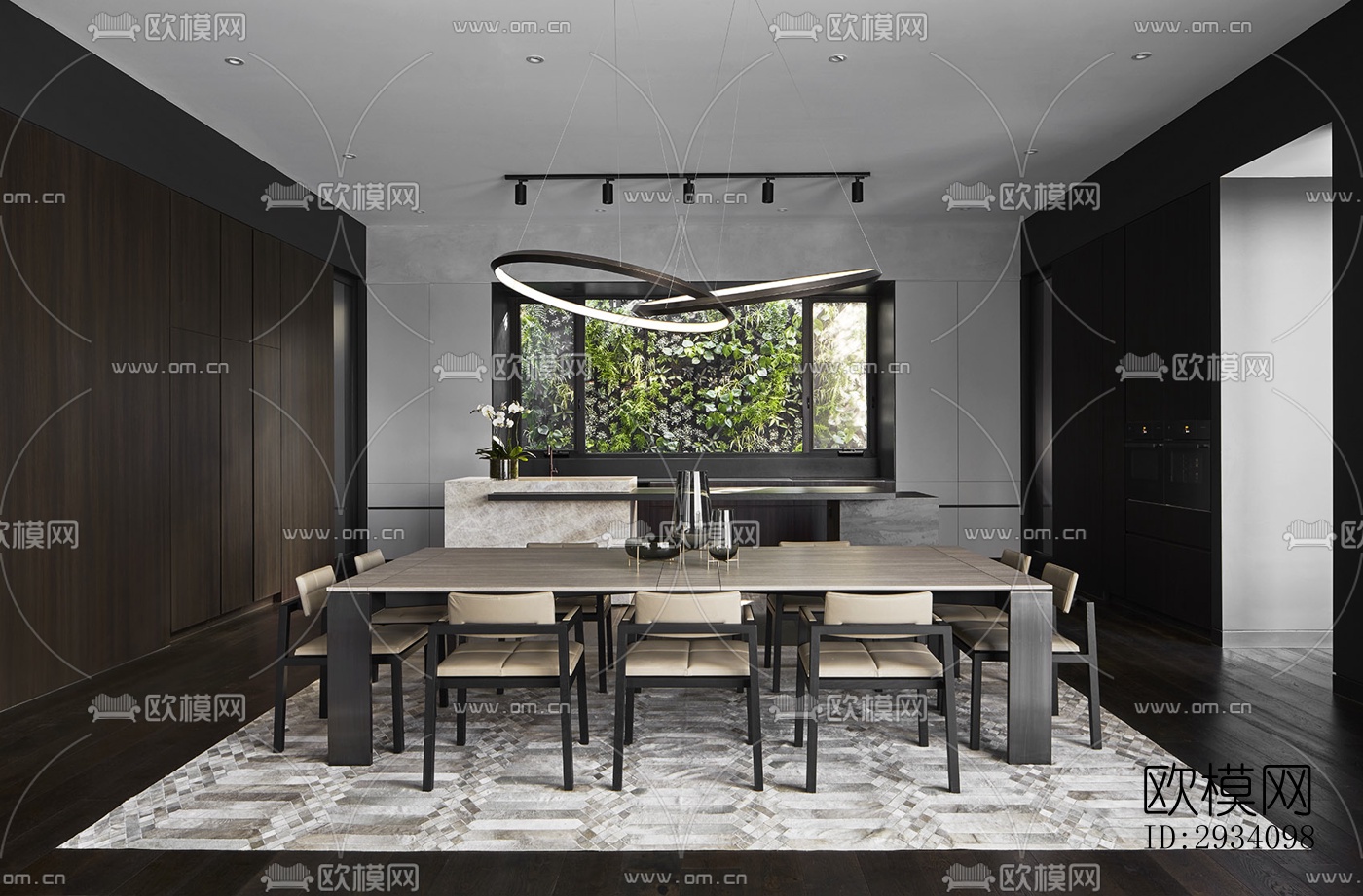 现代别墅效果图下载（渲染图17）