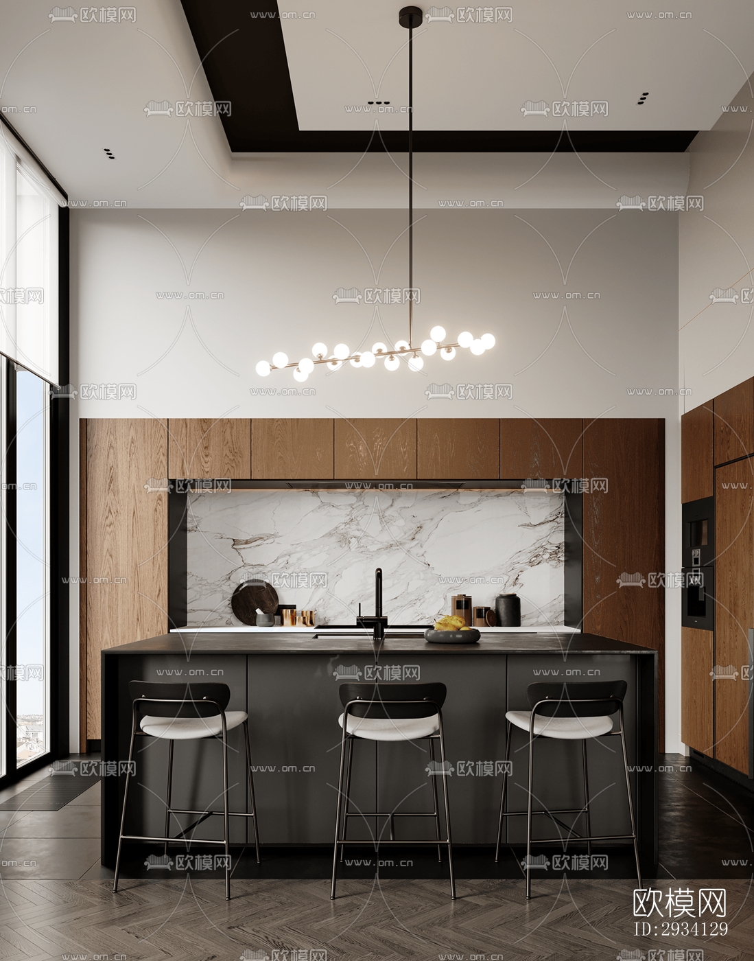 现代别墅效果图下载（渲染图19）