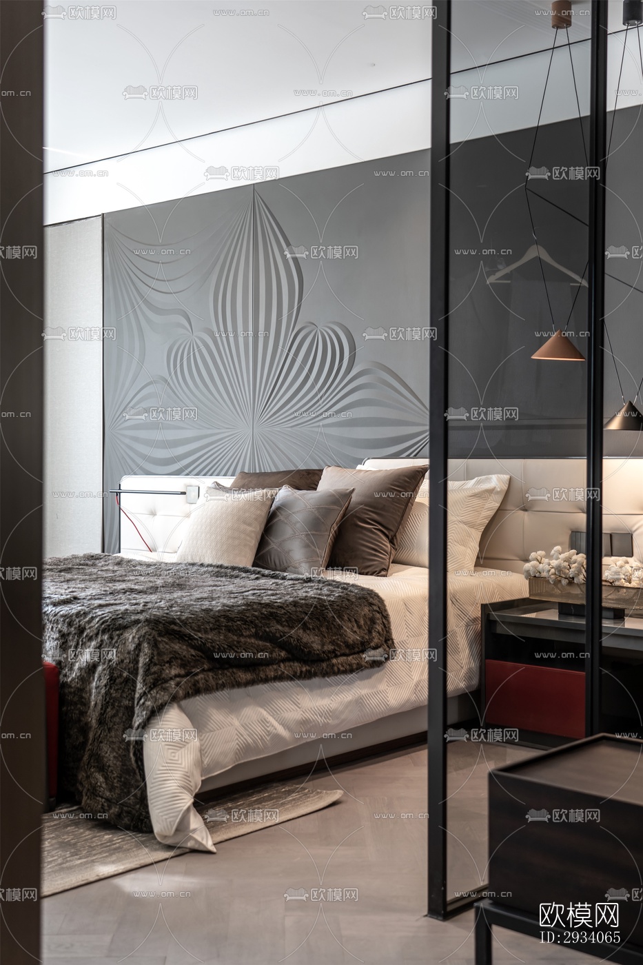 现代别墅效果图下载（渲染图4）