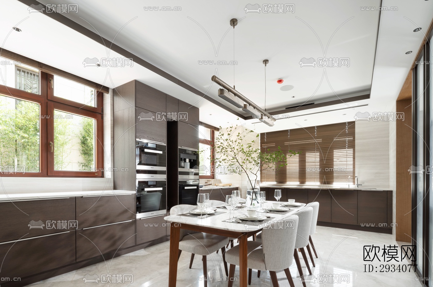 现代别墅效果图下载（渲染图8）