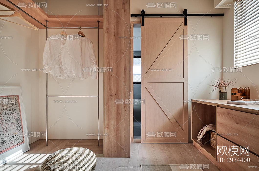 北欧平层效果图下载（渲染图14）