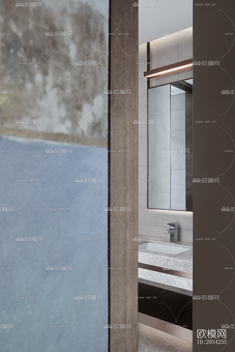 现代复式效果图下载（渲染图13）