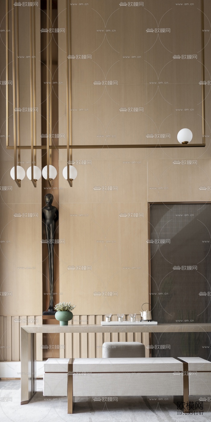 现代别墅效果图下载（渲染图18）