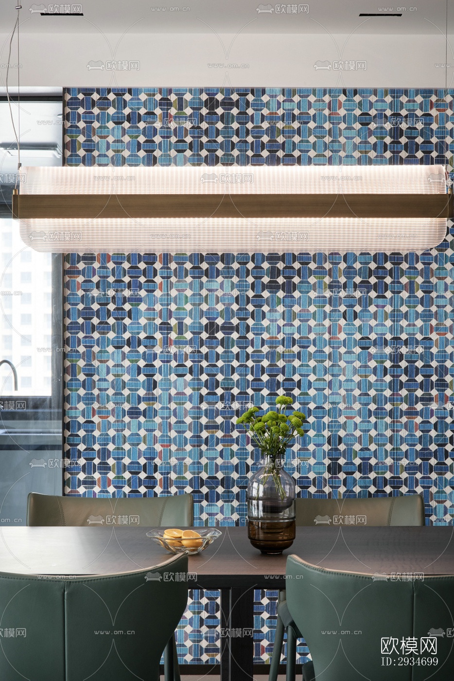 现代平层效果图下载（渲染图6）