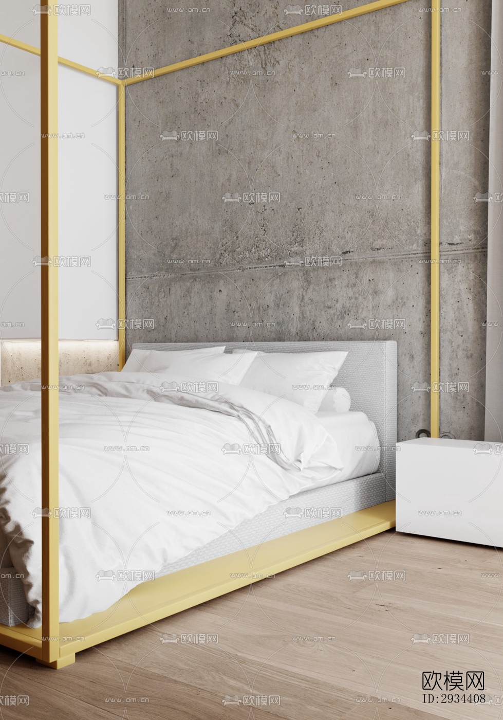 北欧平层效果图下载（渲染图5）