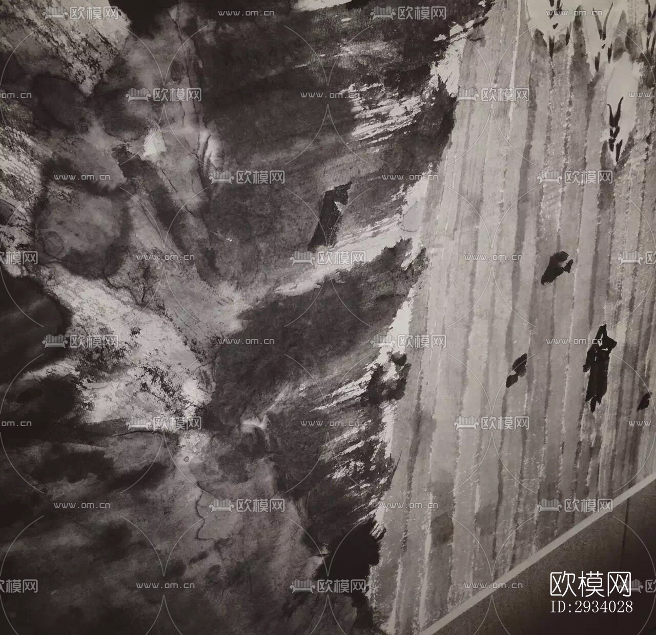 新中式别墅效果图下载（渲染图18）