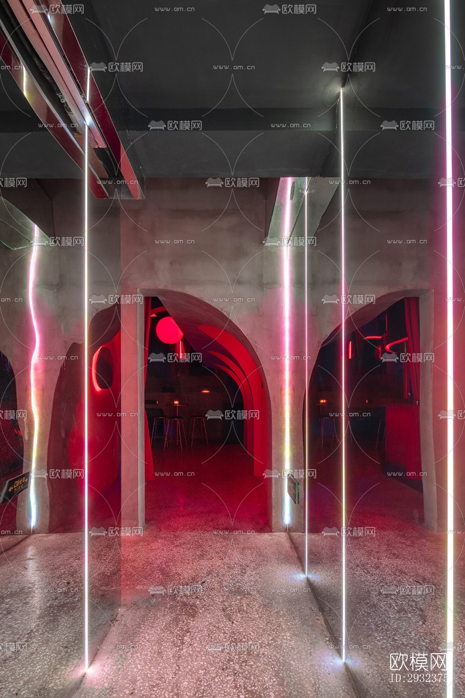 现代酒吧效果图下载（渲染图17）