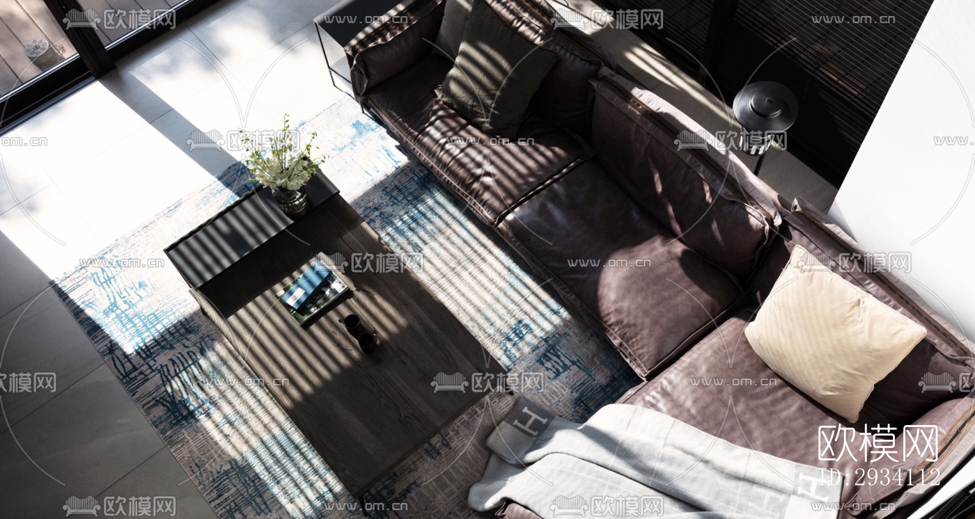 现代别墅效果图下载（渲染图2）