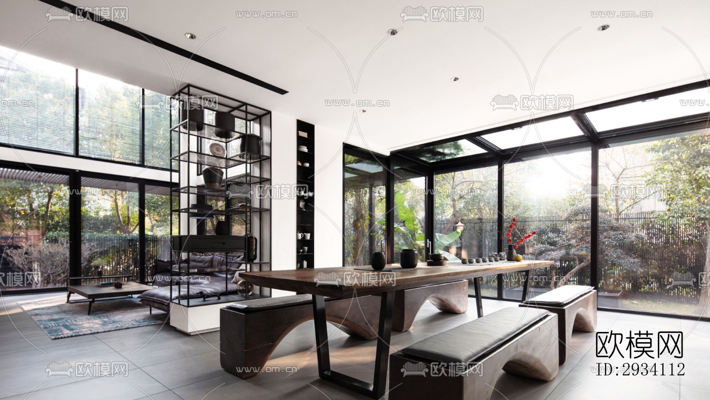 现代别墅效果图下载（渲染图5）