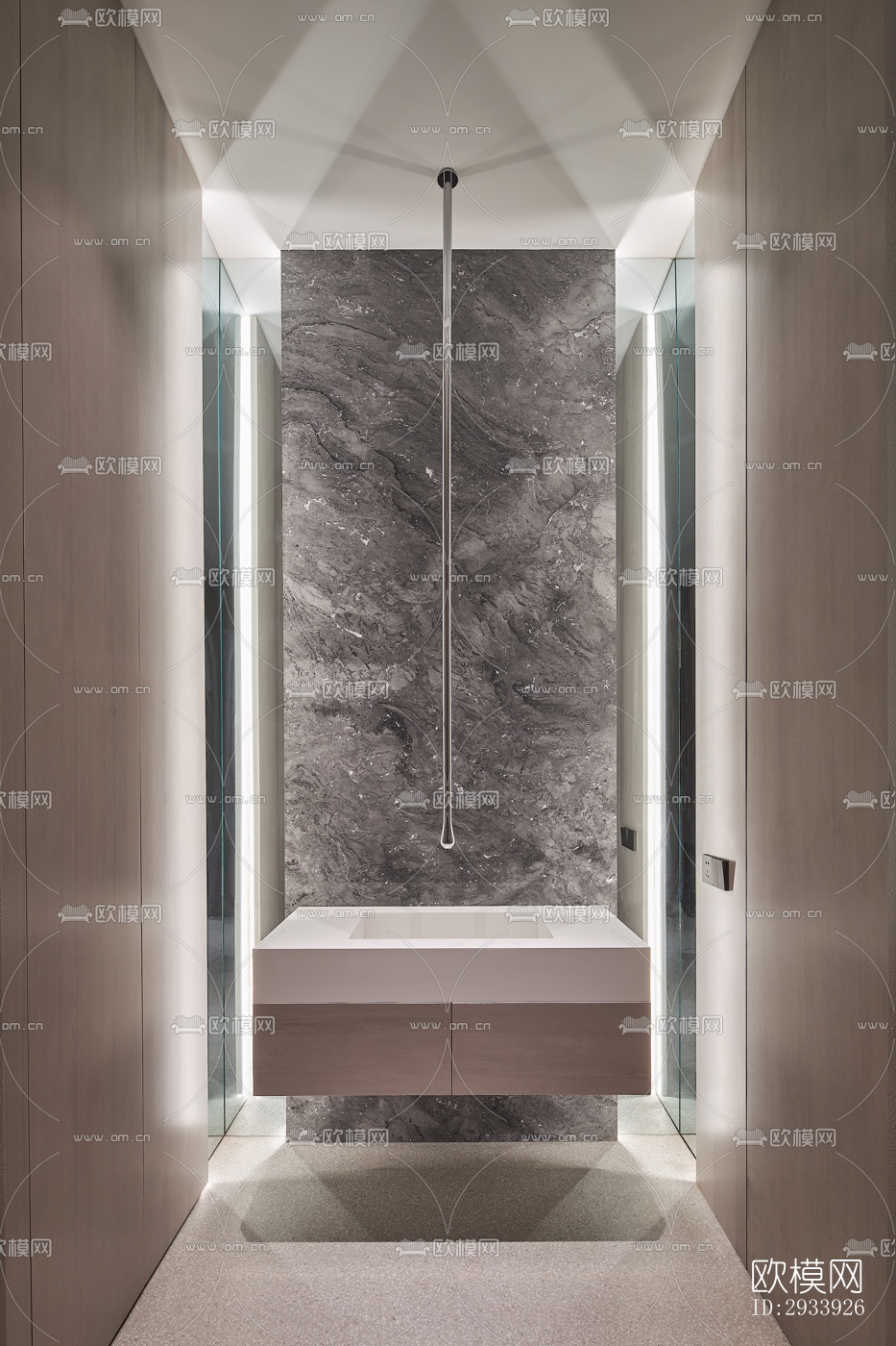 新中式别墅效果图下载（渲染图15）