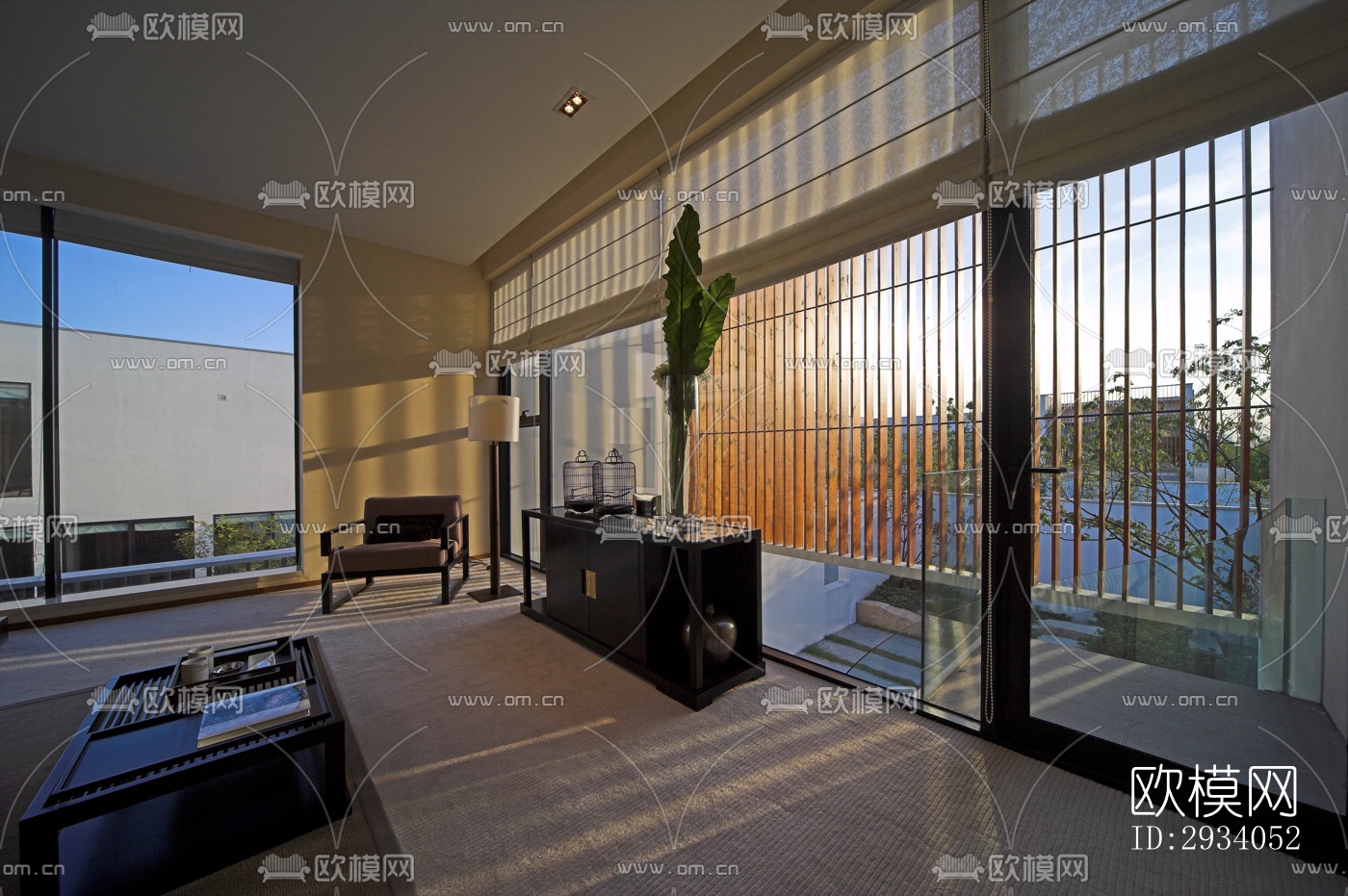 现代别墅效果图下载（渲染图13）