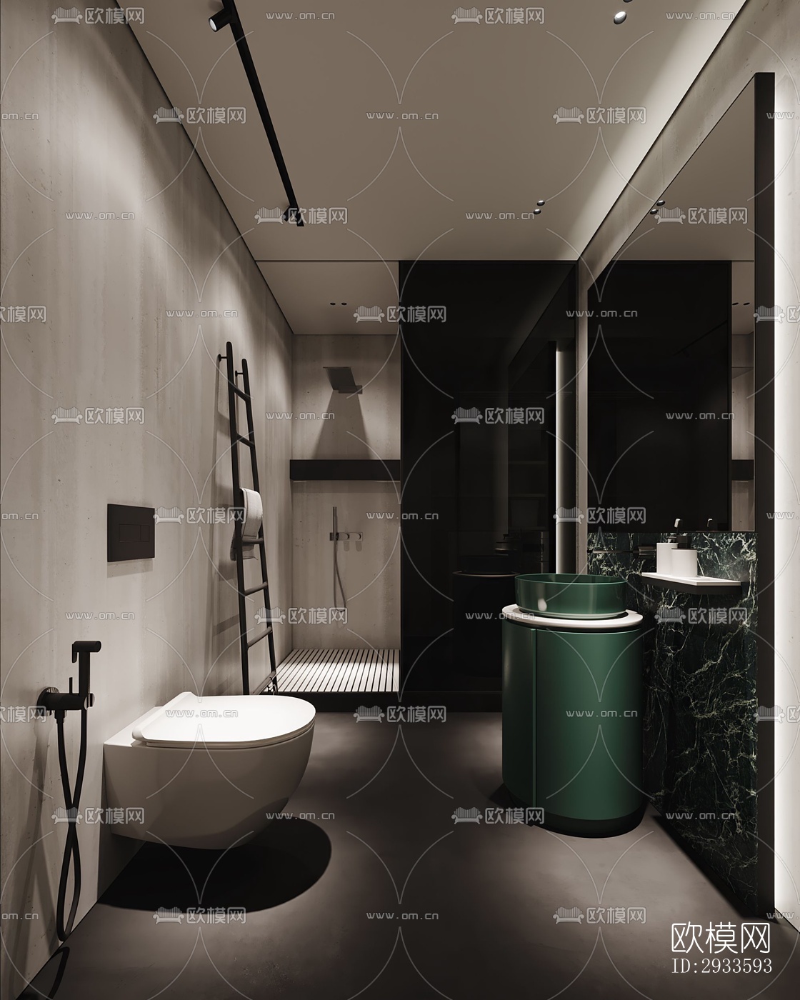 北欧公寓效果图下载（渲染图14）