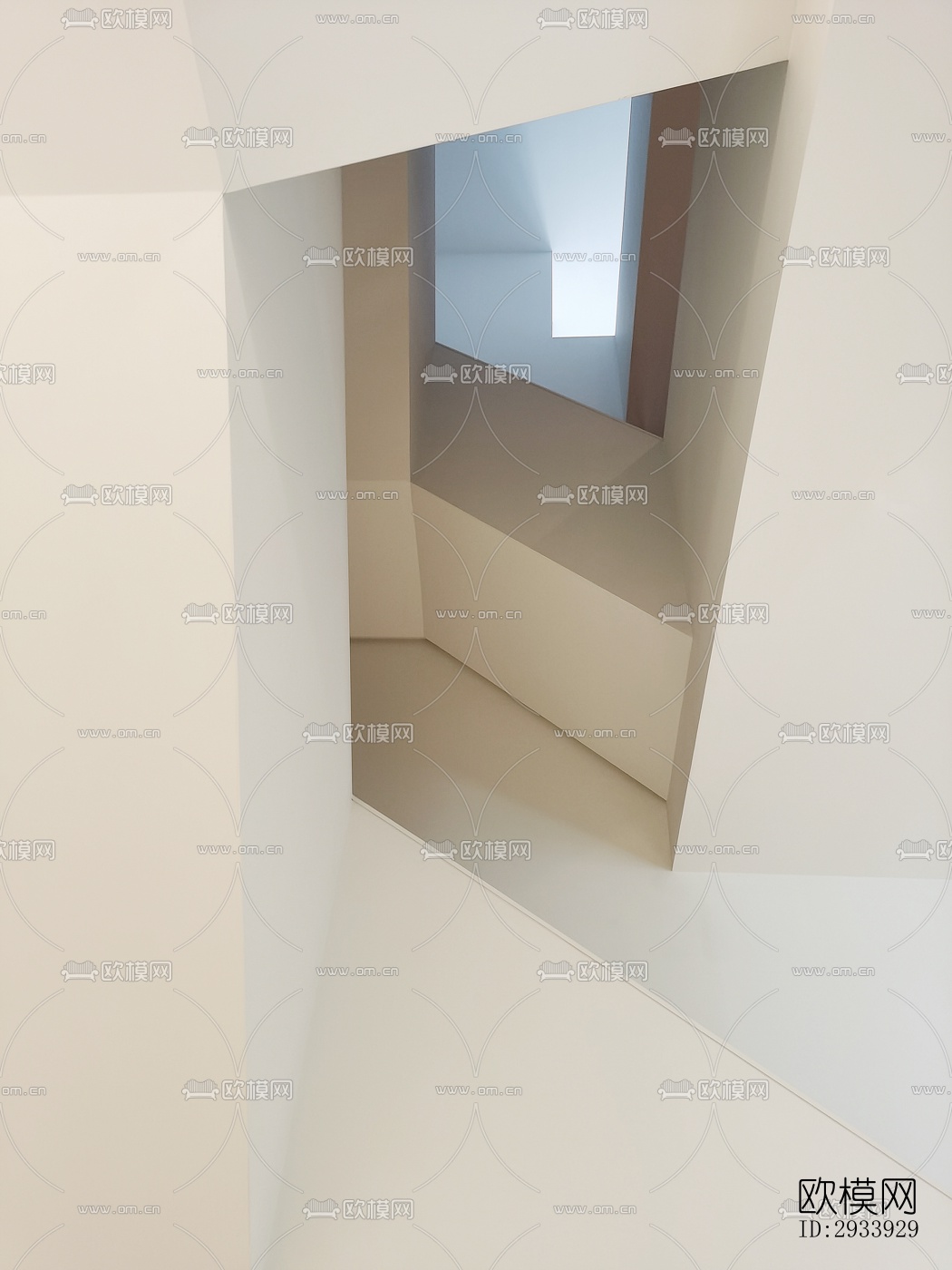 新中式别墅效果图下载（渲染图9）