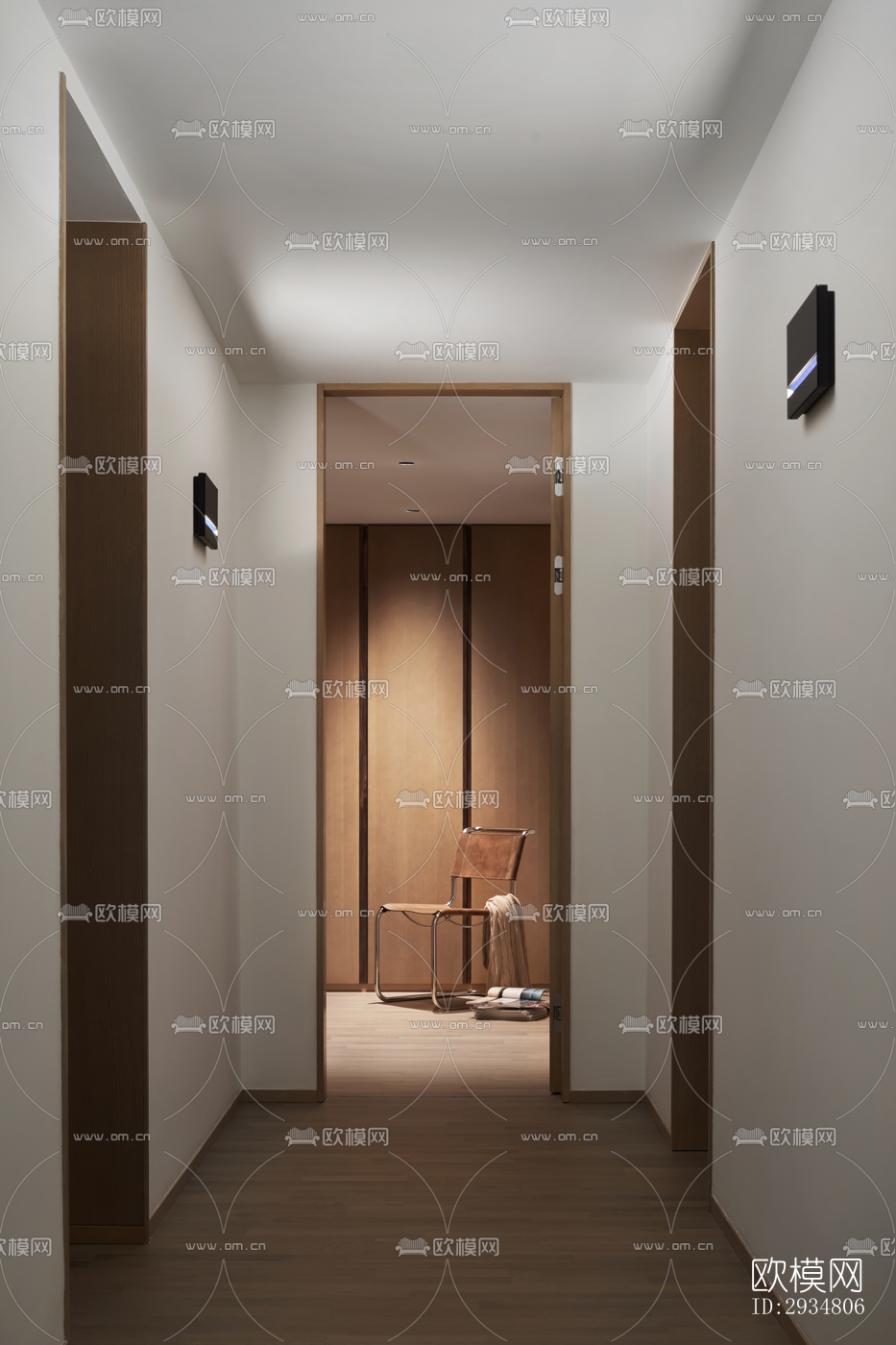 现代平层效果图下载（渲染图10）