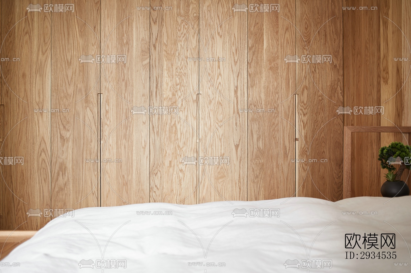 新中式平层效果图下载（渲染图9）