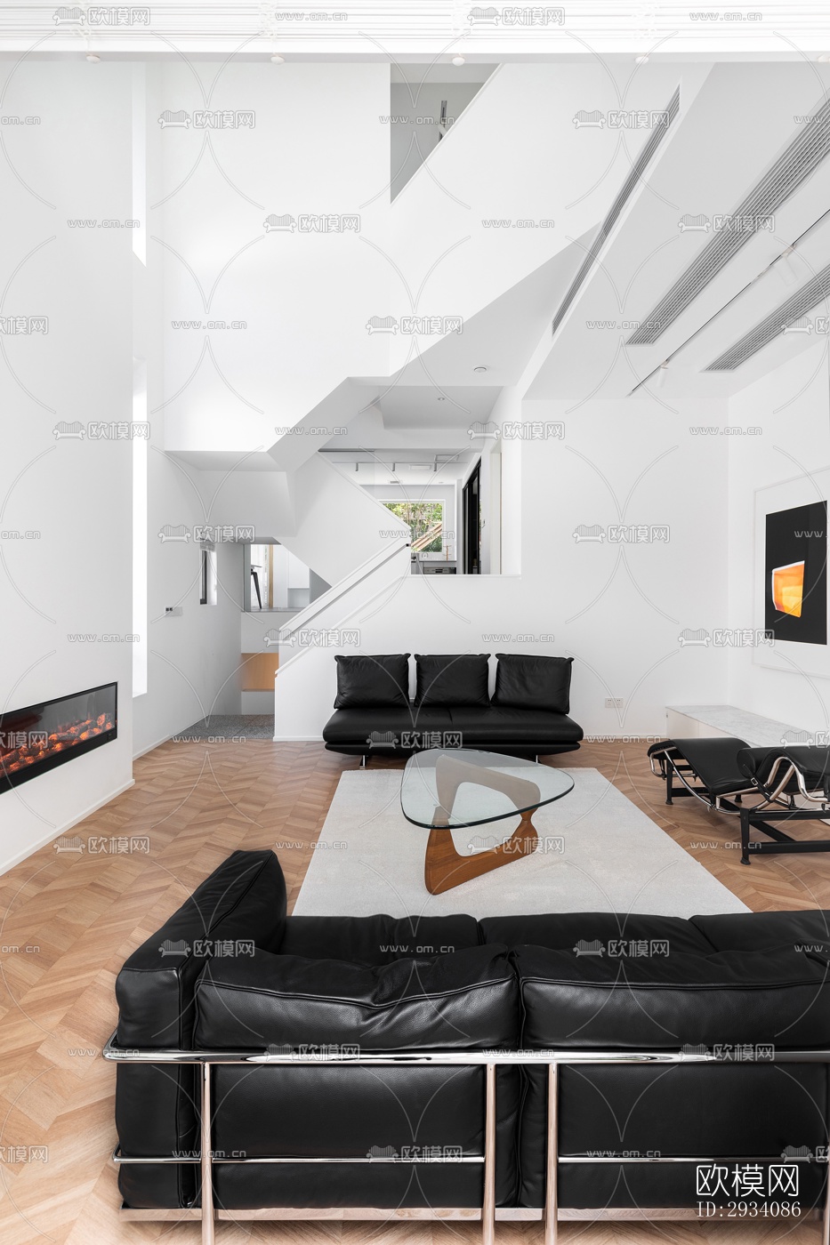 现代别墅效果图下载（渲染图15）