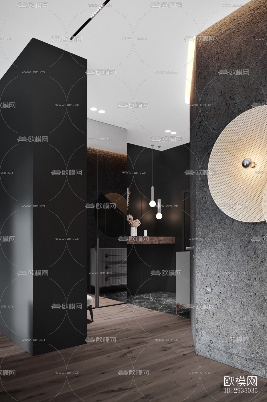 高级灰平层效果图下载（渲染图6）