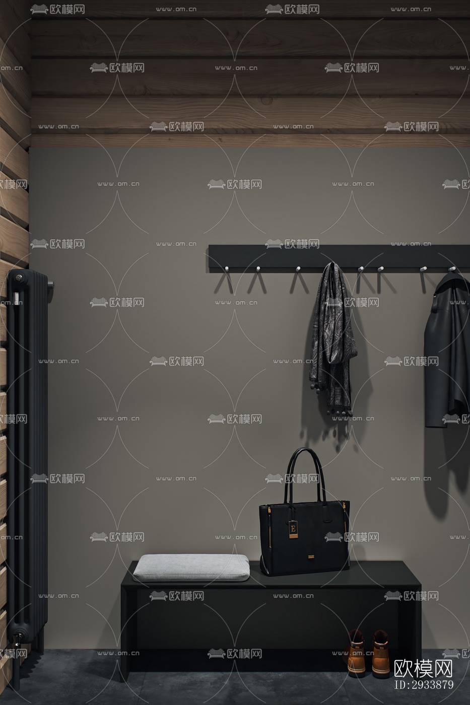 北欧别墅效果图下载（渲染图12）