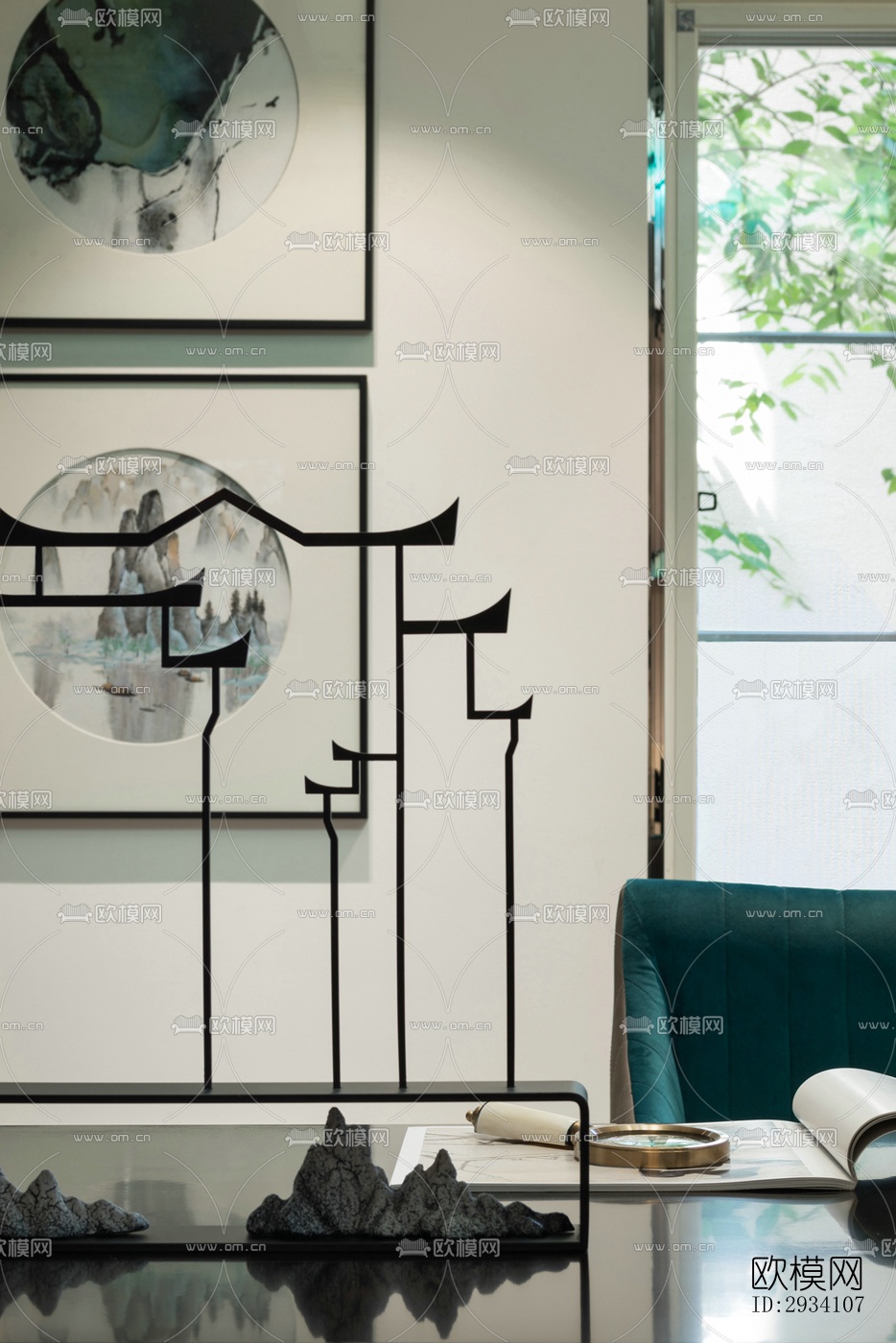 现代别墅效果图下载（渲染图4）