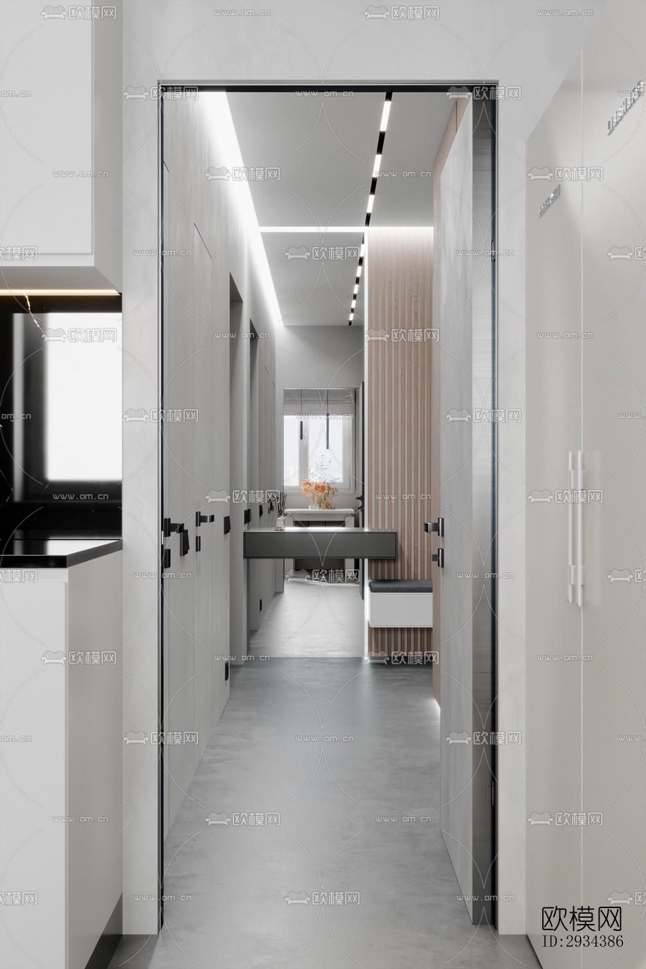 北欧平层效果图下载（渲染图14）