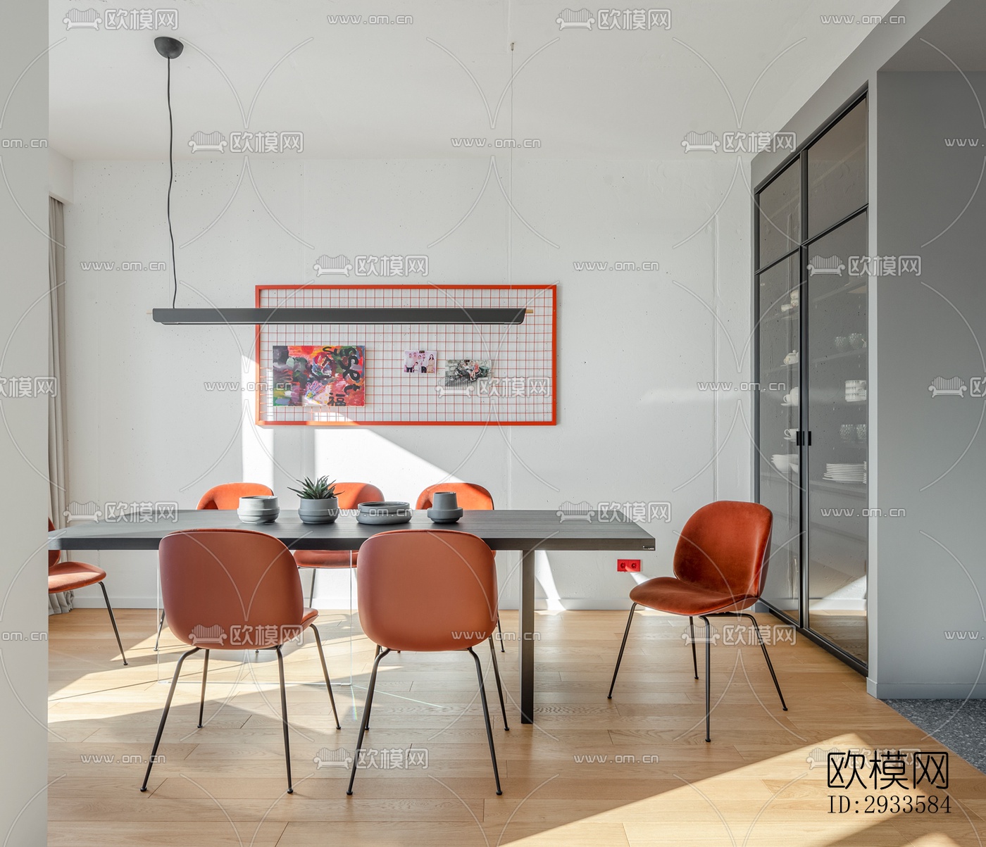 北欧公寓效果图下载（渲染图9）