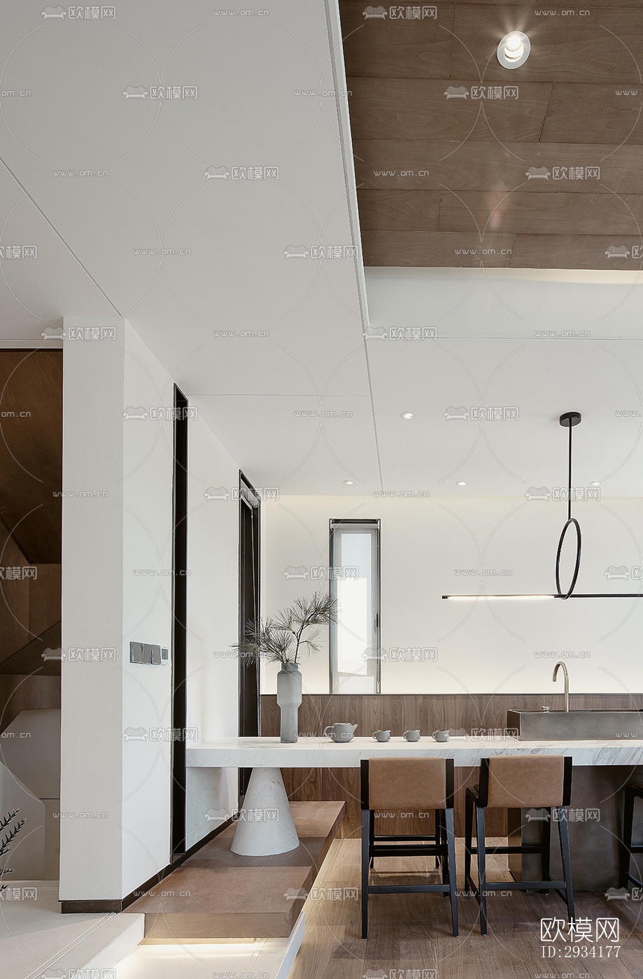 北欧复式效果图下载（渲染图18）