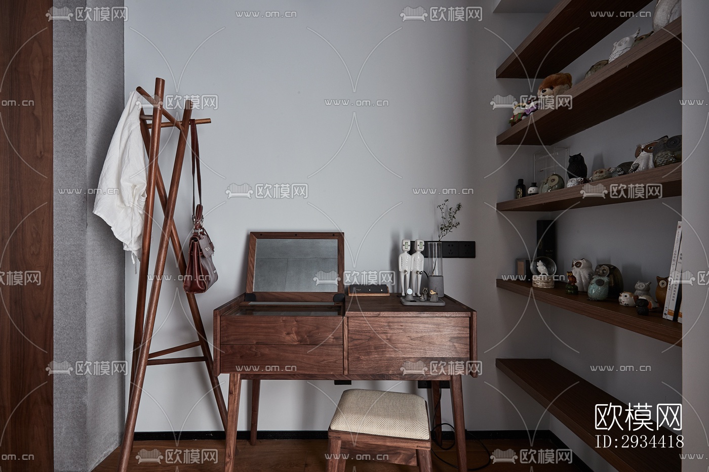 北欧平层效果图下载（渲染图5）