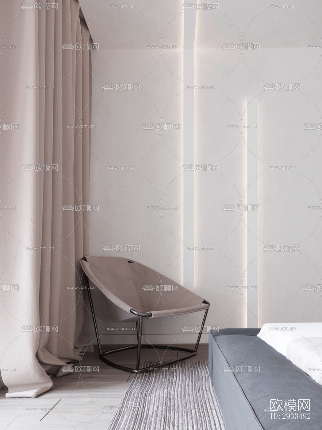 北欧公寓效果图下载（渲染图8）