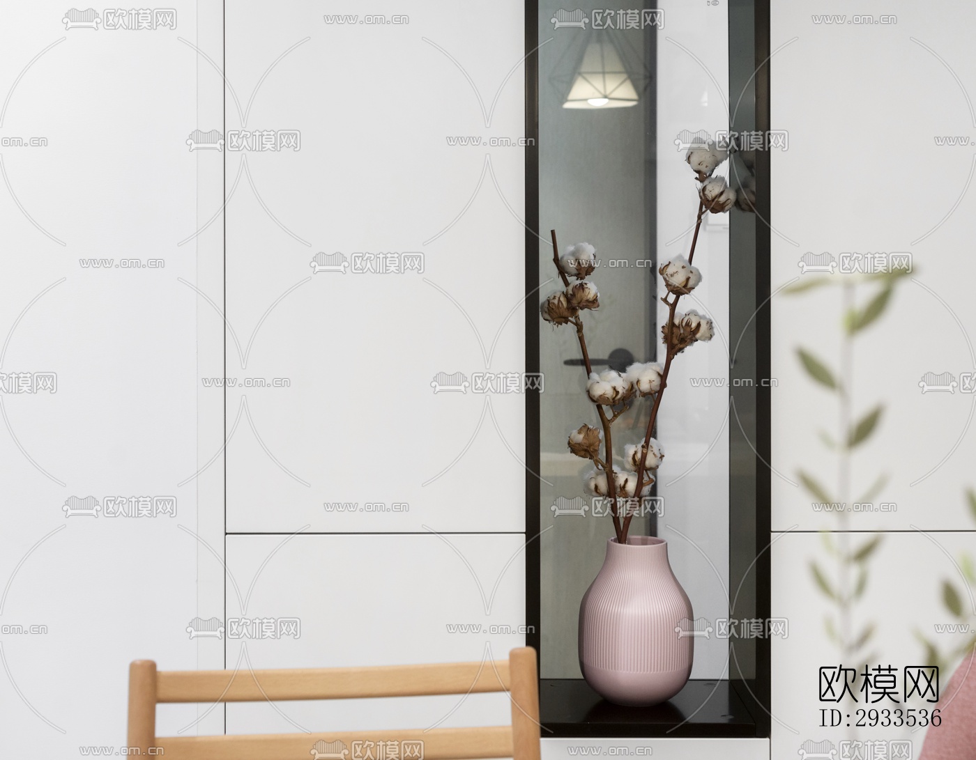 北欧公寓效果图下载（渲染图2）