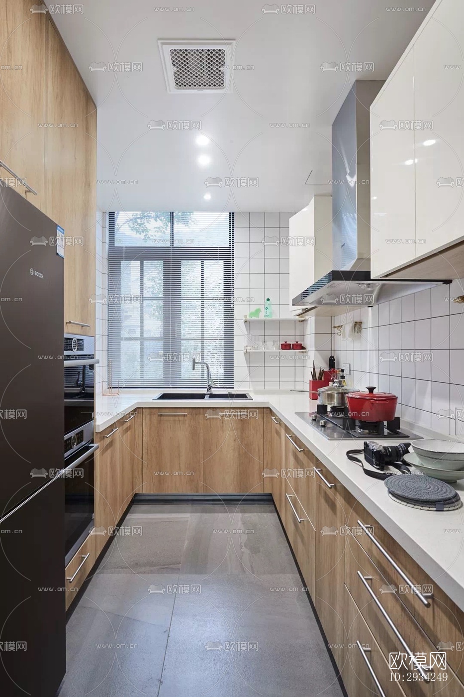 现代复式效果图下载（渲染图6）