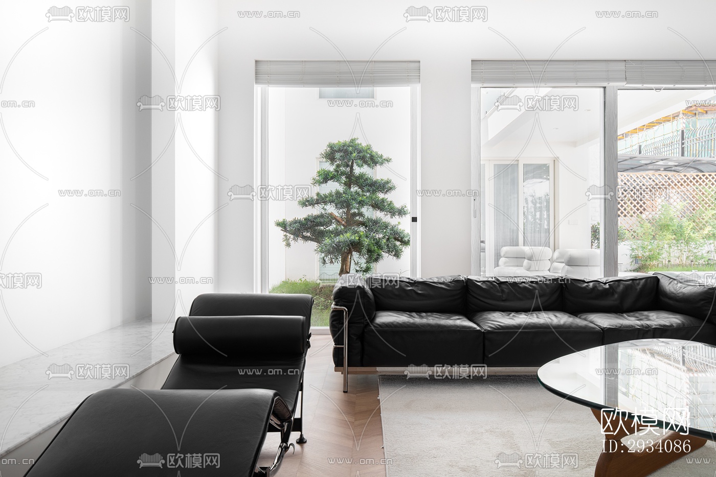 现代别墅效果图下载（渲染图12）