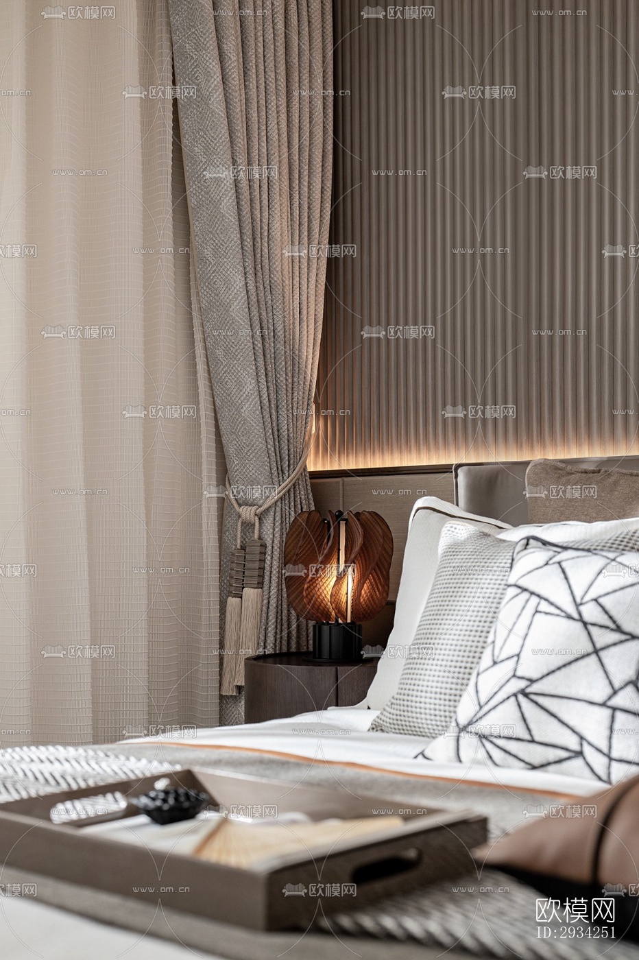 现代复式效果图下载（渲染图16）