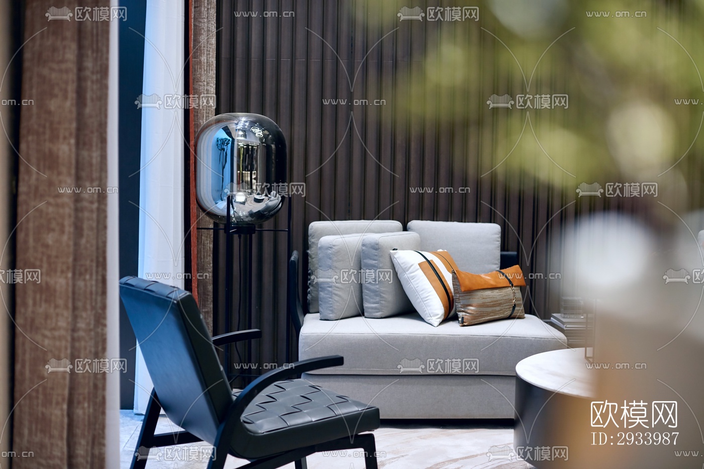 新中式别墅效果图下载（渲染图15）