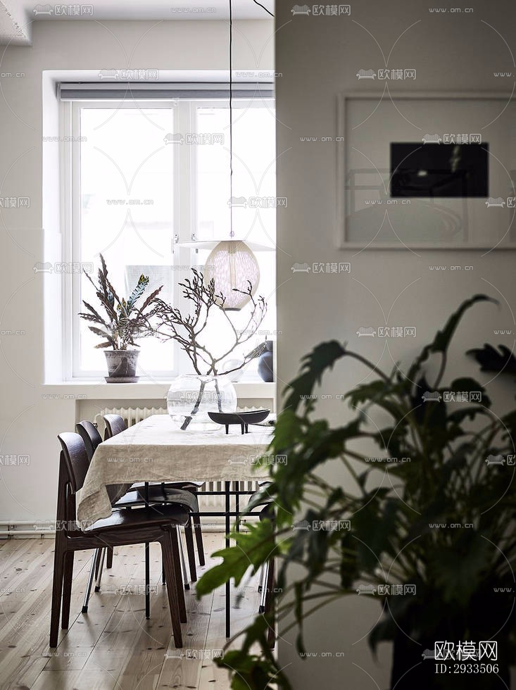 北欧公寓效果图下载（渲染图11）