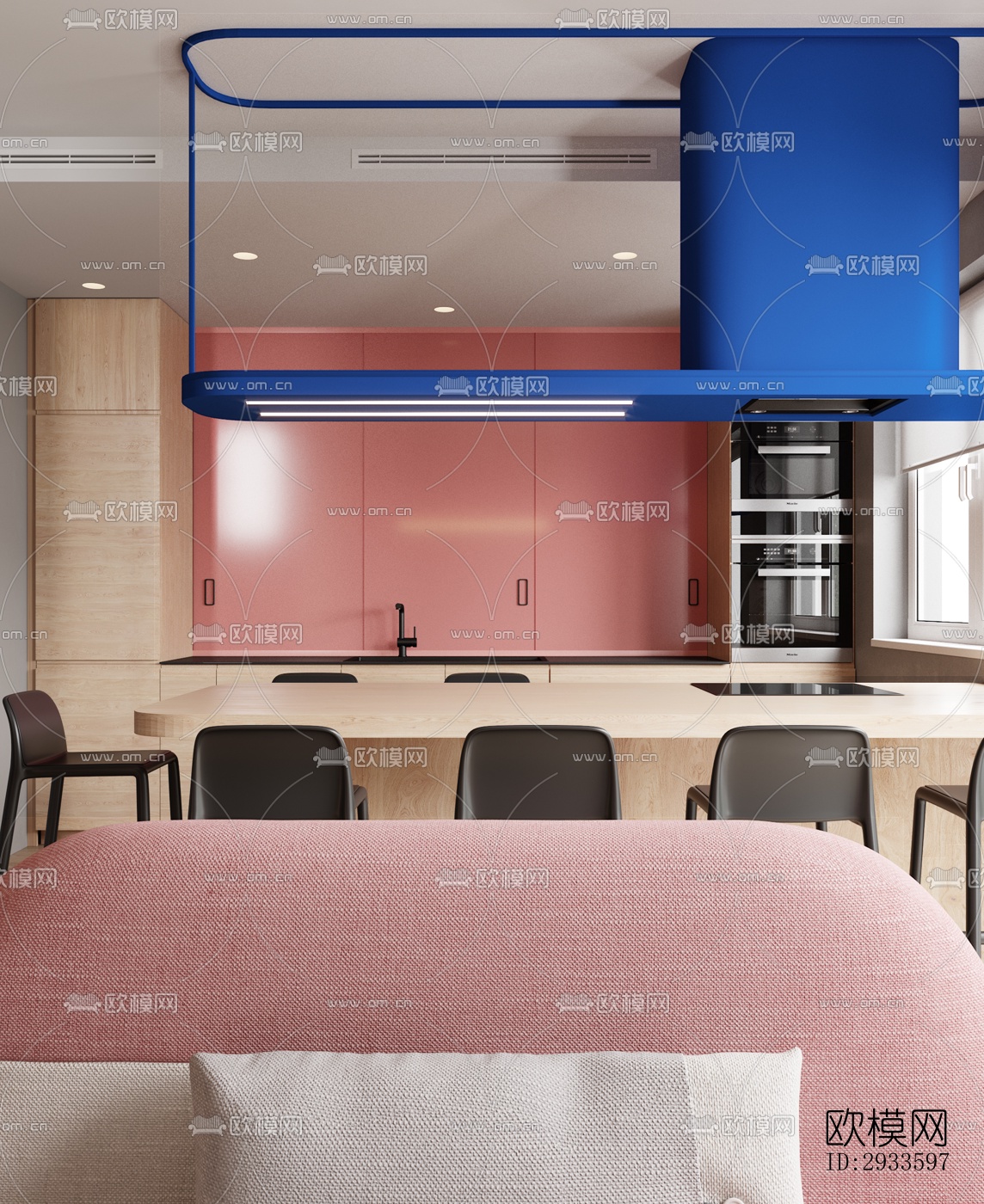 北欧公寓效果图下载（渲染图9）