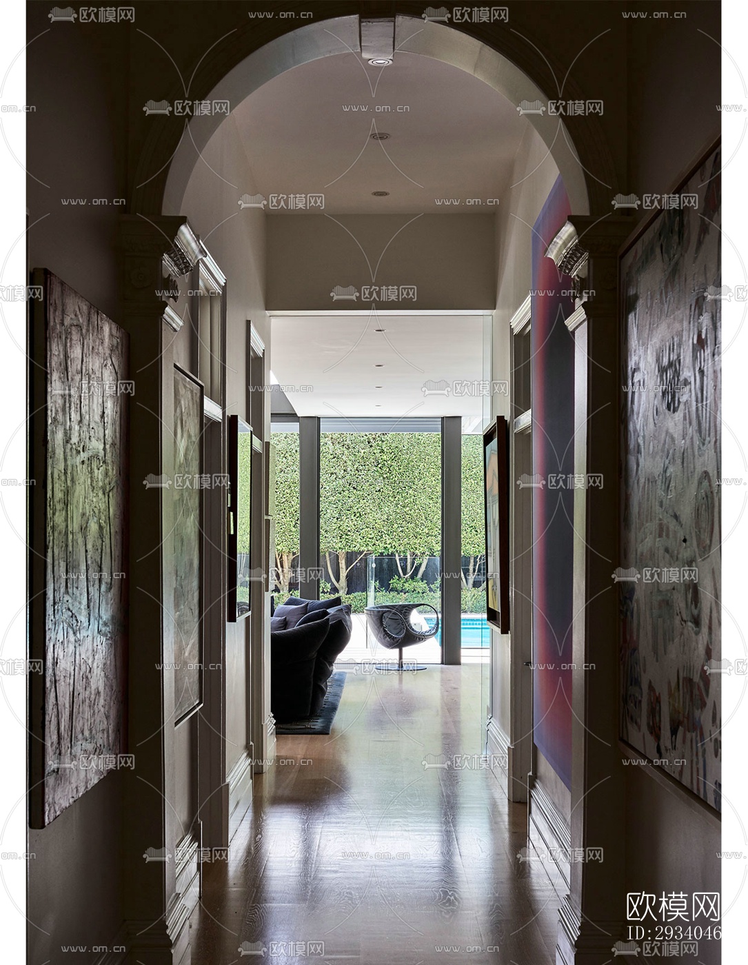 现代别墅效果图下载（渲染图15）