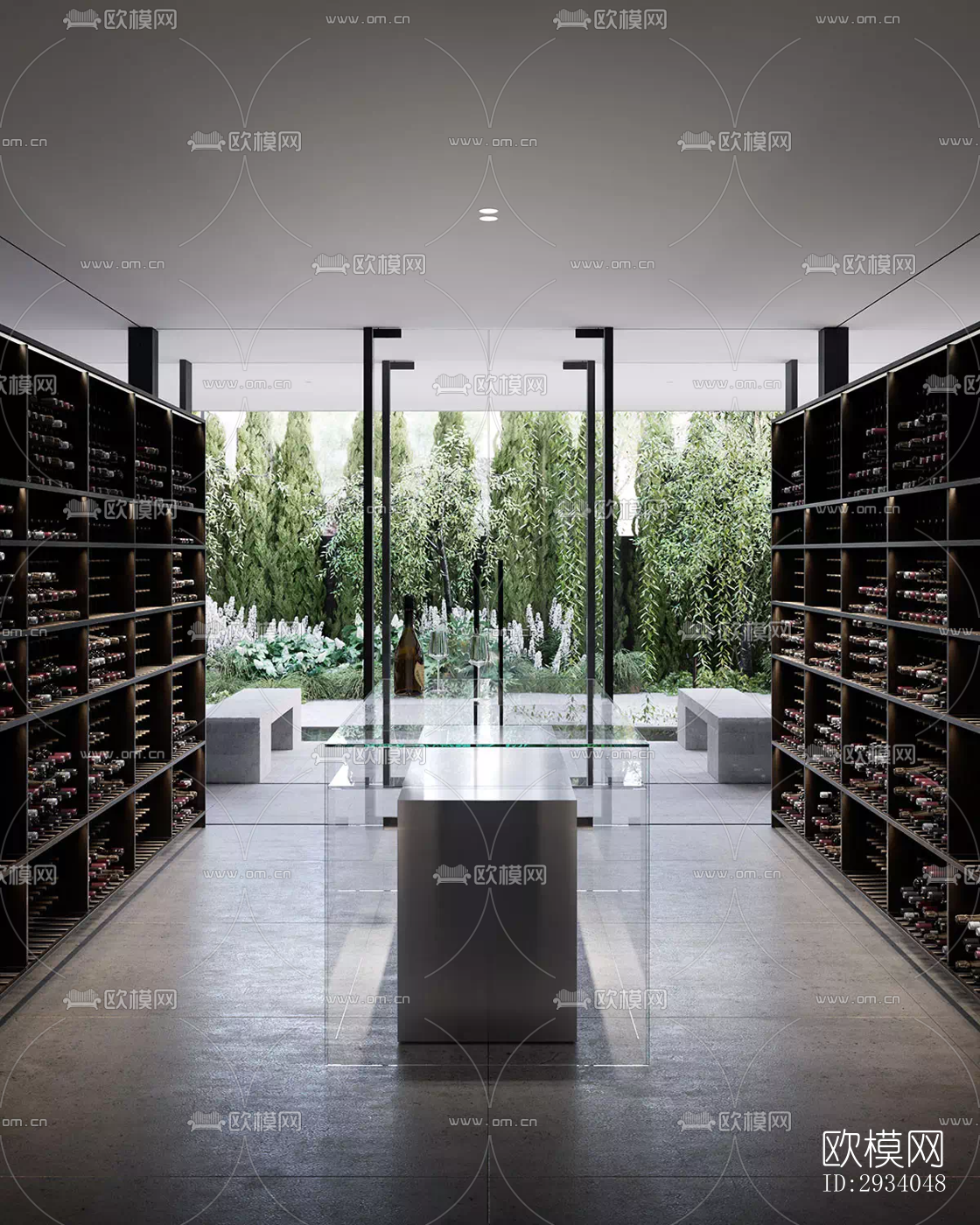 现代别墅效果图下载（渲染图4）