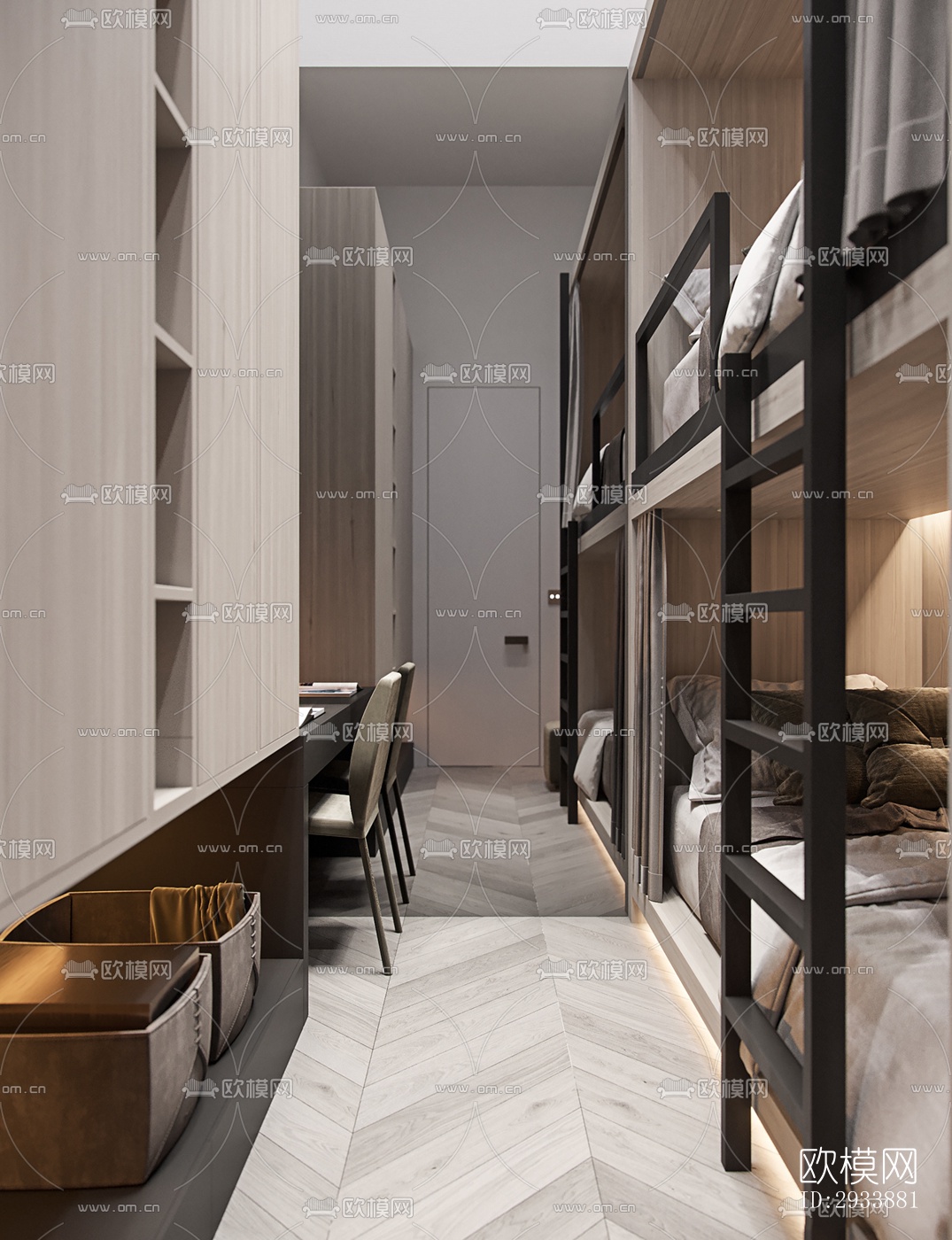 北欧别墅效果图下载（渲染图1）