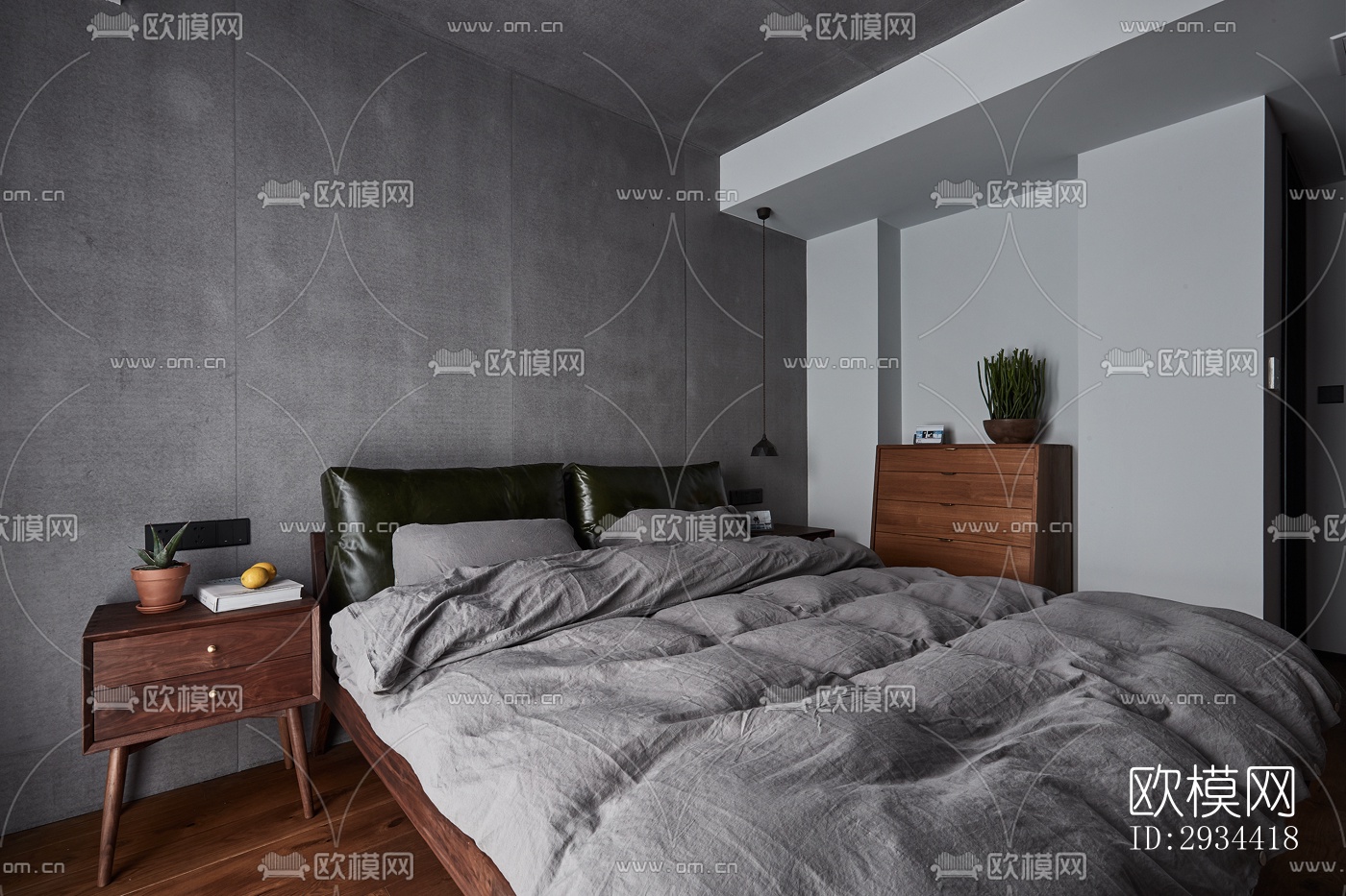 北欧平层效果图下载（渲染图15）