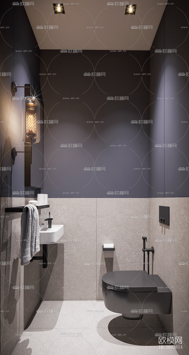 北欧公寓效果图下载（渲染图3）