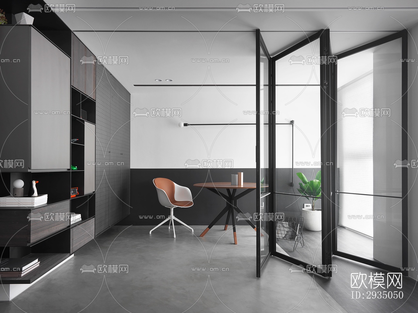 高级灰平层效果图下载（渲染图12）