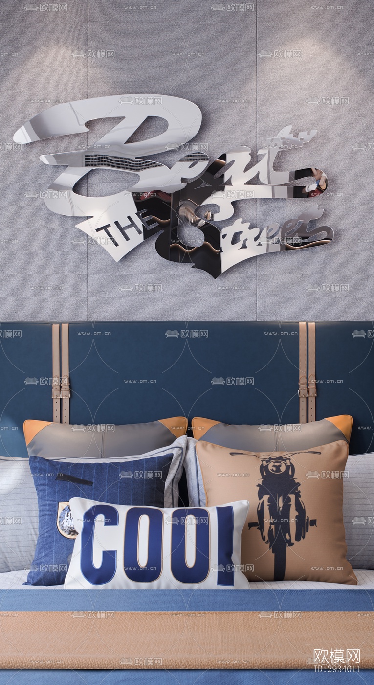 新中式别墅效果图下载（渲染图9）