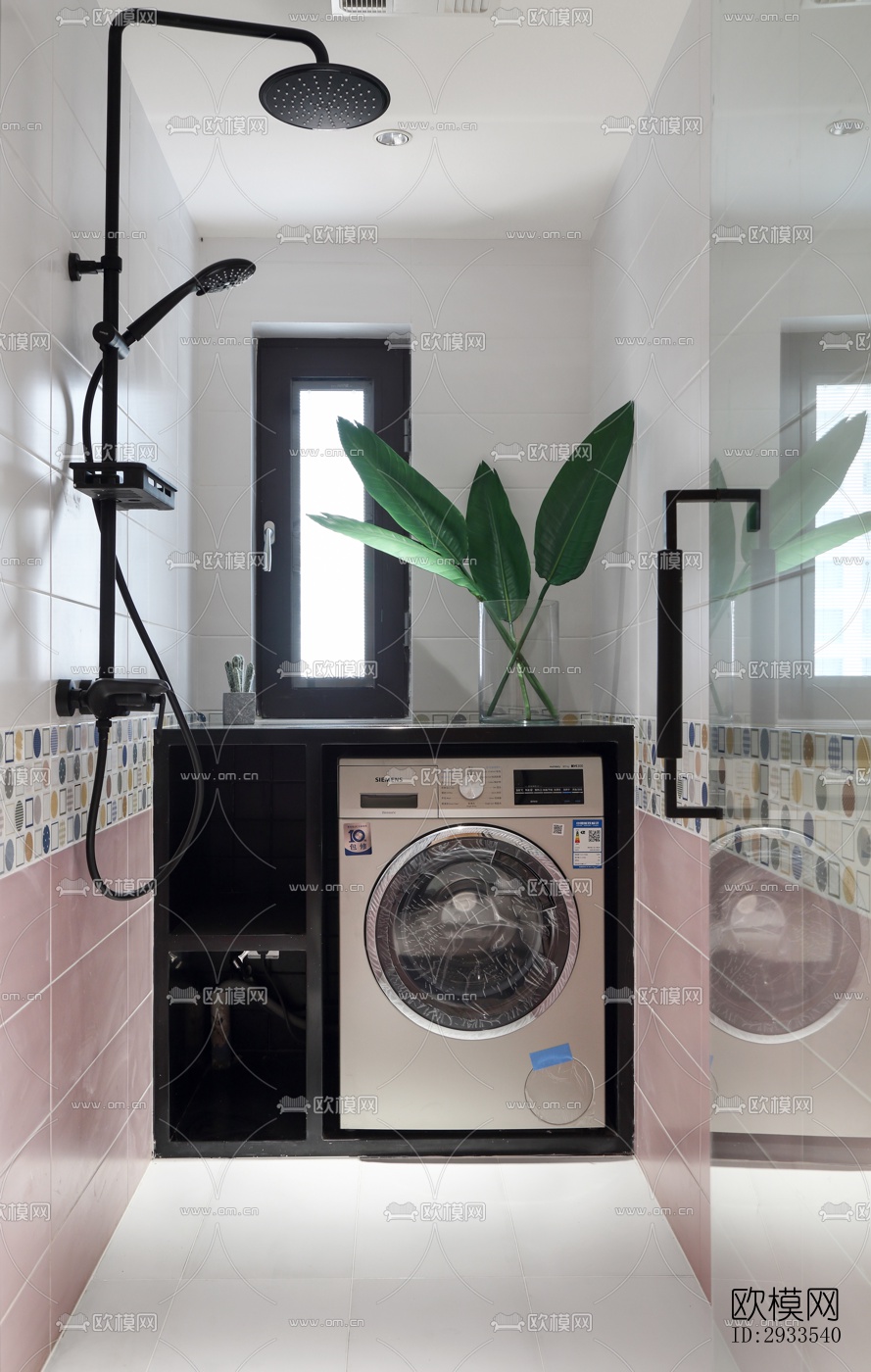 北欧公寓效果图下载（渲染图10）