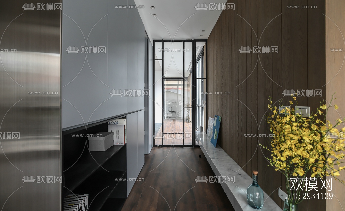 现代别墅效果图下载（渲染图6）