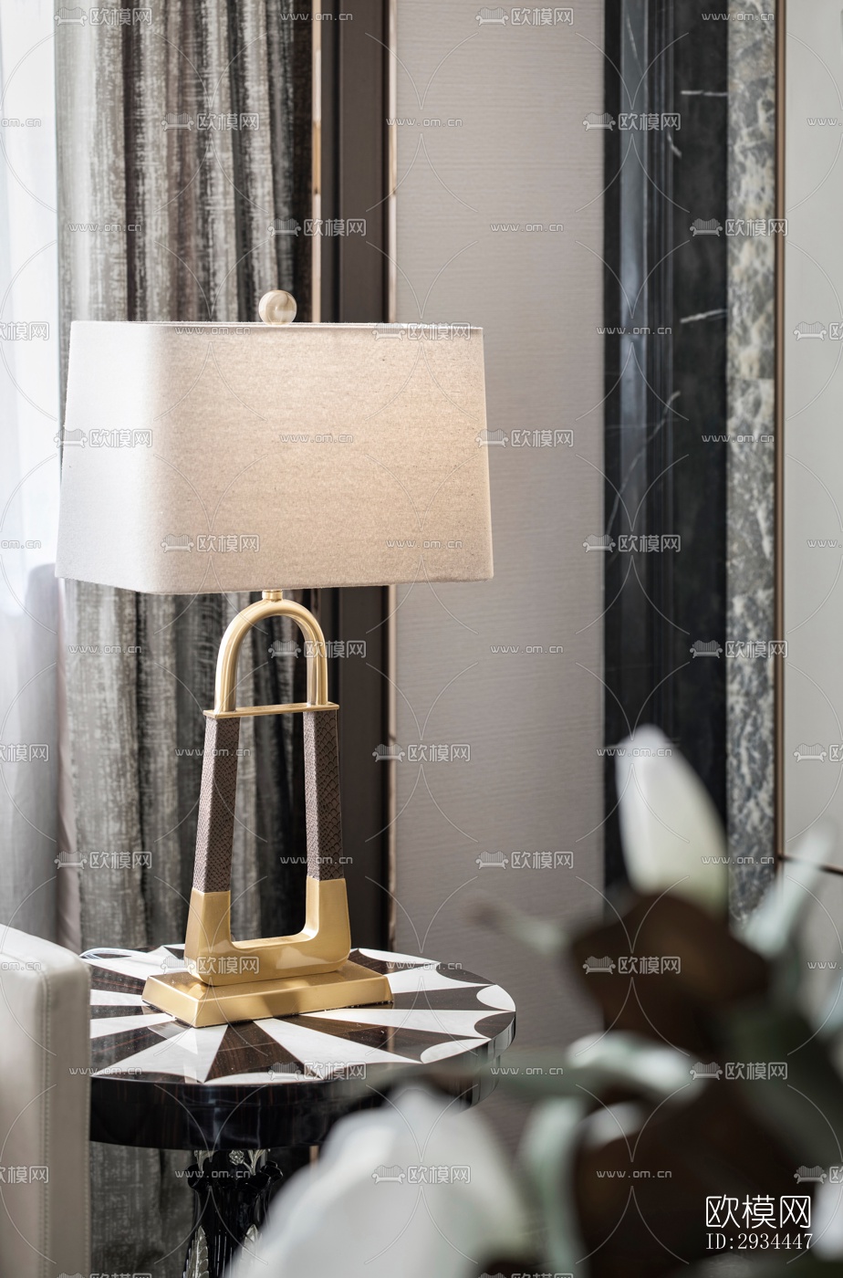 后现代平层效果图下载（渲染图3）