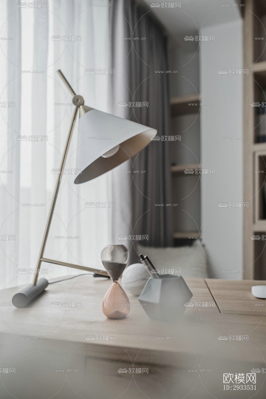 北欧公寓效果图下载（渲染图10）